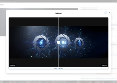 comparison view - Lake Stylez - Mediendesign compassion